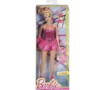 Mattel Career Barbie ICE SKATER BARBIE Blonde Pink